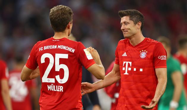 Левандовски и Мюллер, Getty Images