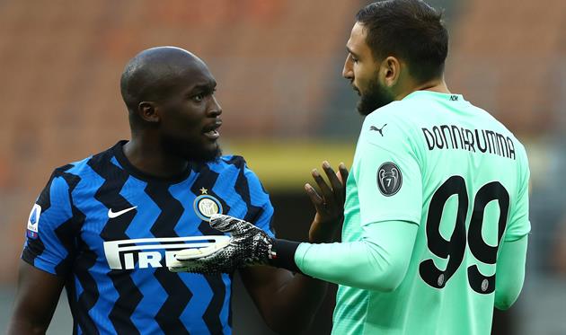 Ромелу Лукаку и Джанлуиджи Доннарумма, Getty Images