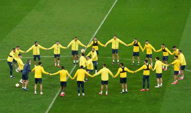 тренировка вильярреала, getty images