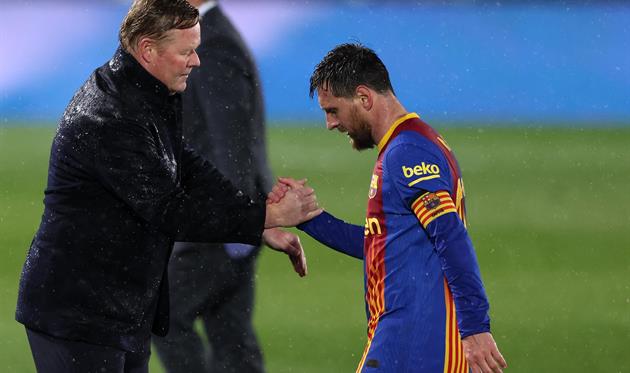 Рональд Куман и Лионель Месси, Getty Images