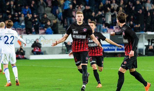 Артем Довбик в составе Мидтьюлланне