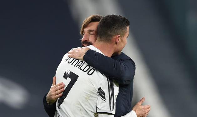 Роналду и Пирло, Getty Images