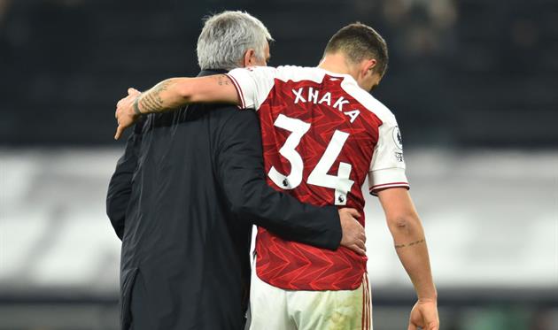 Жозе Моуриньо и Гранит Джака, Getty Images