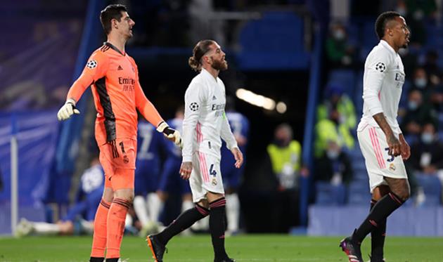 Серхио Рамос (по центру), Getty Images