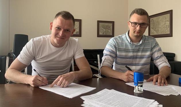 Евгений Пасич (слева), НК Верес