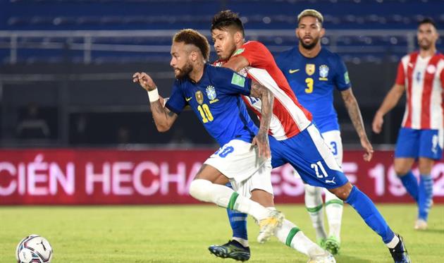 Матч Парагвай - Бразилия, getty images