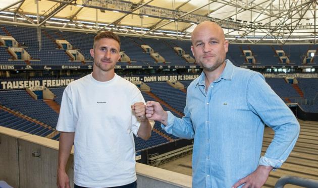 Райнхольд Ранфтль (слева), ФК Шальке