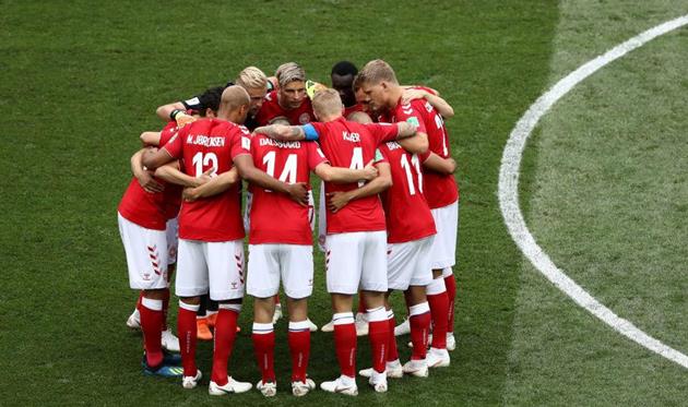 Игроки сборной Дании, getty images
