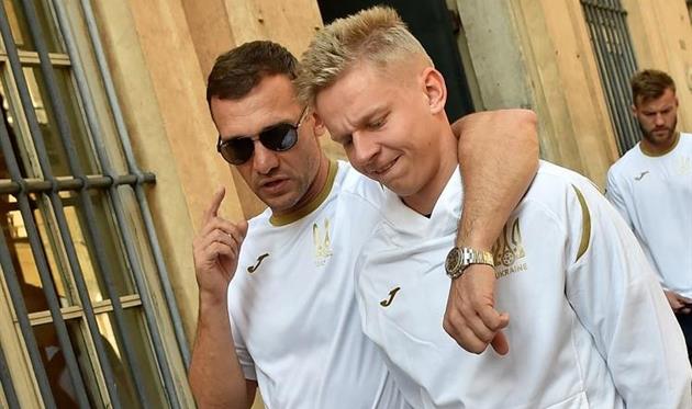 Андрей Шевченко и Александр Зинченко, УАФ