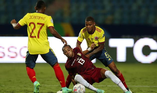 Матч Колумбия - Венесуэла, getty images