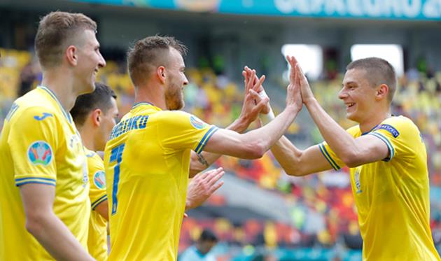 Игроки сборной Украины, Getty Images