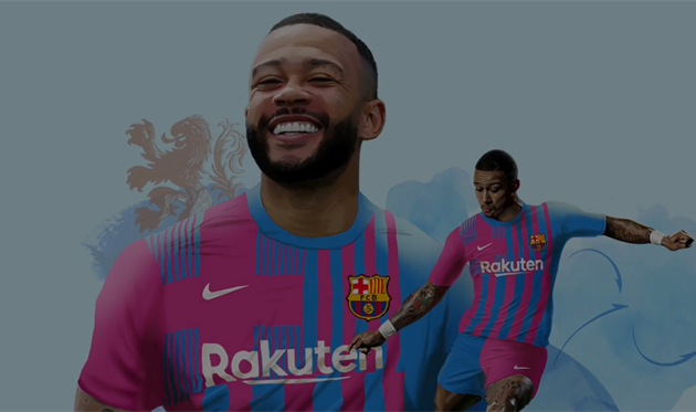 Мемфис Депай, фото Барселона