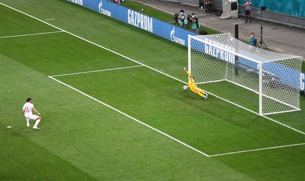 Момент с незабитым пенальти, getty Images