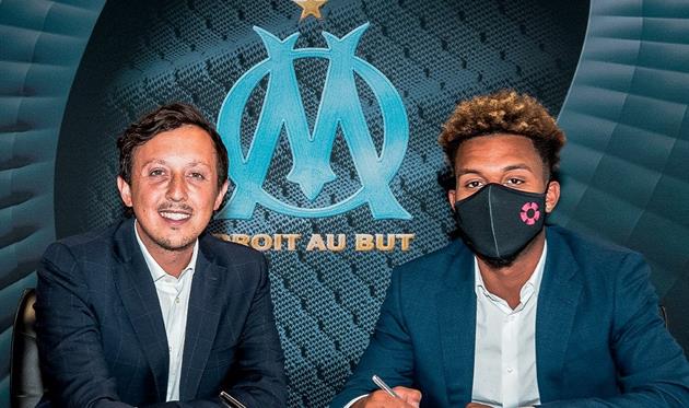 Конрад де ла Фуэнте (справа), ФК Марсель