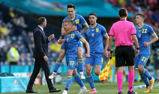 Сборная Украины на Евро-2020, Getty Images