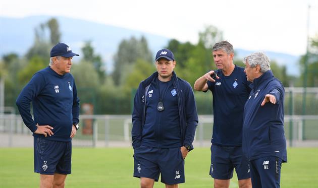 Олег Гусев (по центру), ФК Динамо Киев