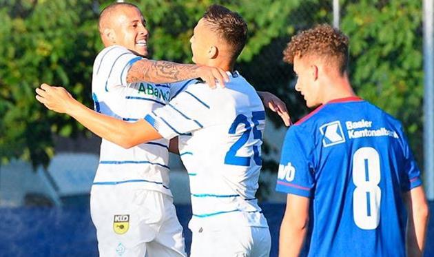 Радость игроков Динамо, фото Динамо