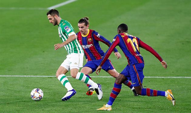 Антуан Гризманн и Усман Дембеле, Getty Images