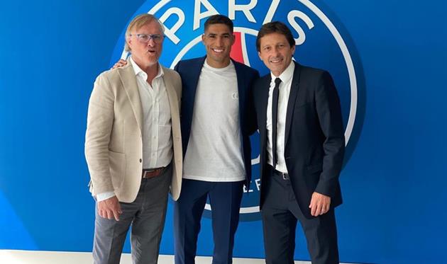 Ашраф Хакими (по центру), фото из открытых источников