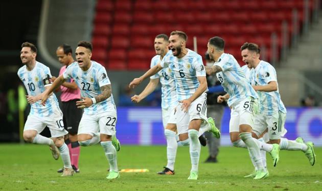 Игроки cборной Аргентины, getty images