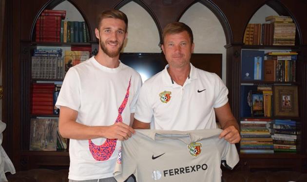 Валерий Бондаренко (слева), ФК Ворскла