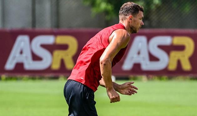 Эдин Джеко, фото ФК Рома