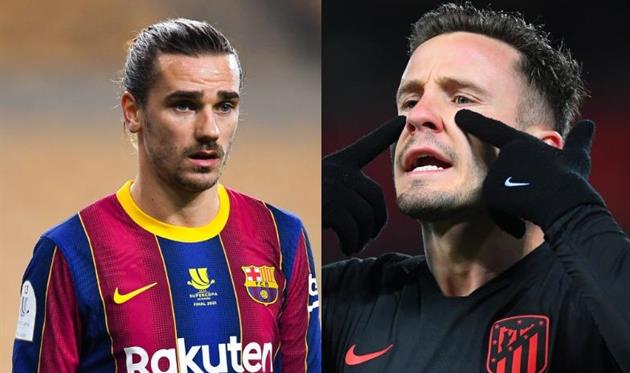 Сауль и Гризманн. Фото Getty Images