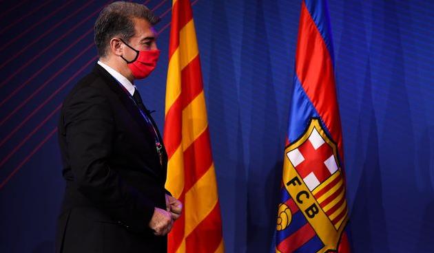 Жоан Лапорта — президент Барселоны, Getty Images