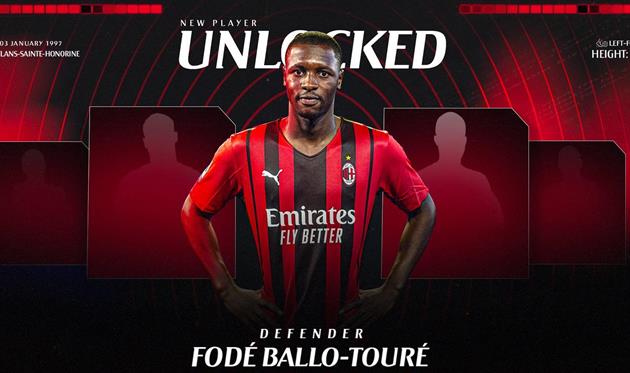 Фоде Балло-Туре. Фото ФК Милан