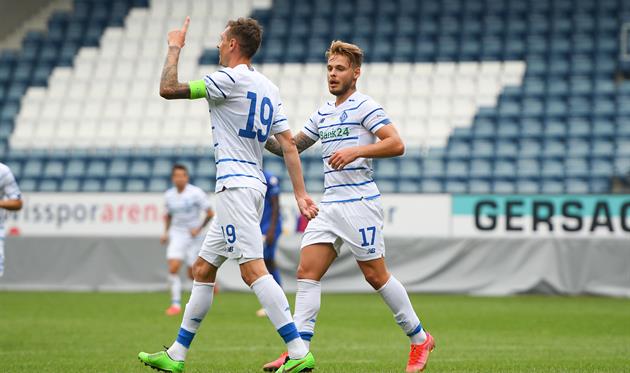 Радость игроков Динамо, фото Динамо