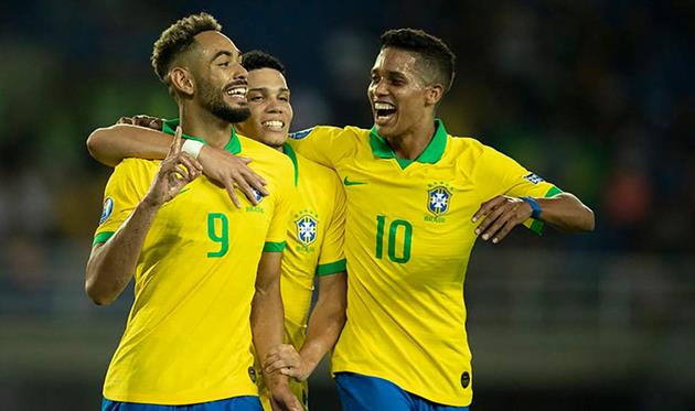 Игроки сборной Бразилии, Getty Images