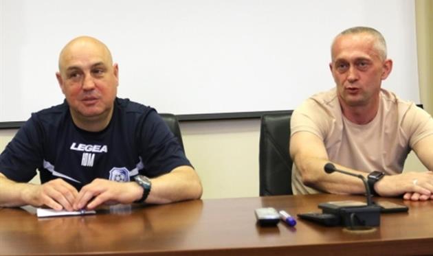 Юрий Мороз (слева), фото Черноморец