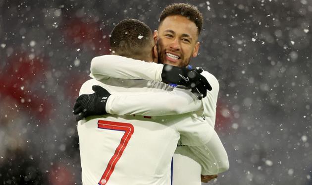 Килиан Мбаппе и Неймар, Getty Images