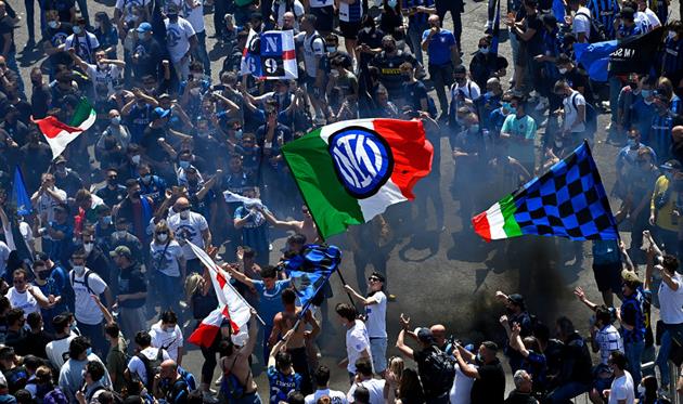 Фанаты Интера. Фото Getty Images