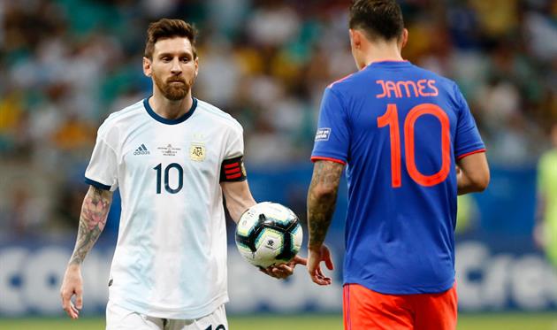 Хамес и Месси. Фото Getty Images