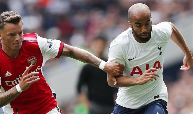 Бен Уайт и Лукас Моура, фото ФК Тоттенхэм