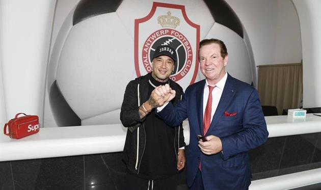 Раджа Наингголан, фото ФК Антверпен