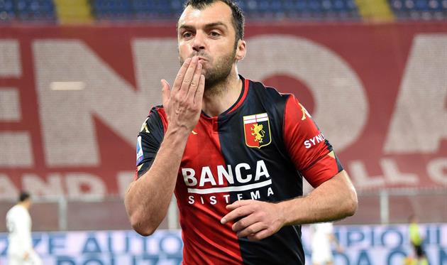 Горан Пандев, фото ФК Дженоа