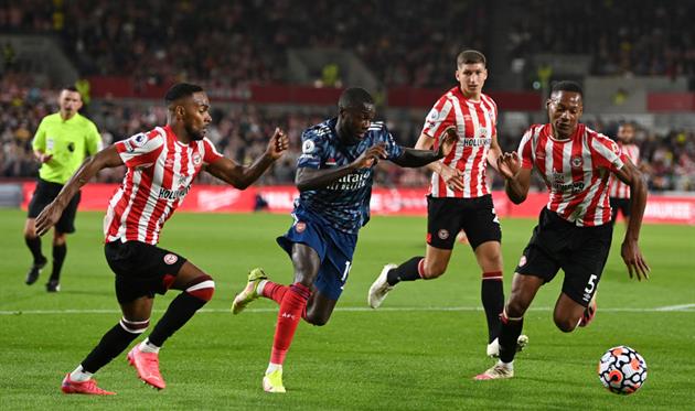 Брентфорд - Арсенал, getty images