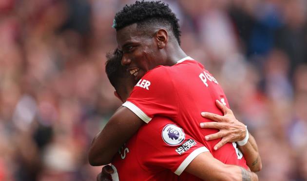 Бруну Фернандеш и Поль Погба, Getty Images