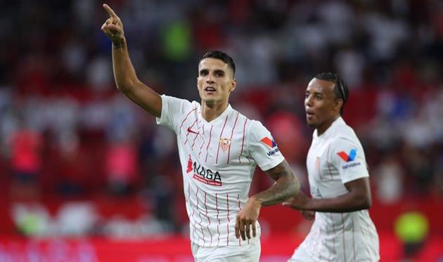 Эрик Ламела в матче Севилья — Райо Вальекано, Getty Images