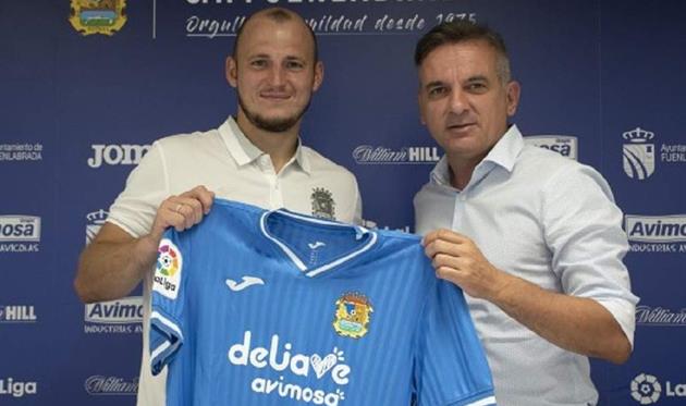 Роман Зозуля. Фото ФК Фуэнлабрада