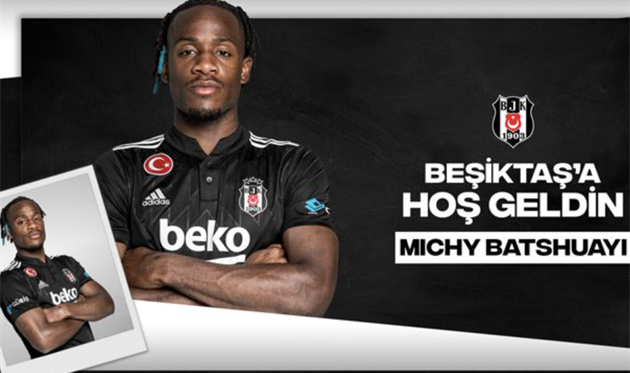 Миши Батшуайи, фото ФК Бешикташ