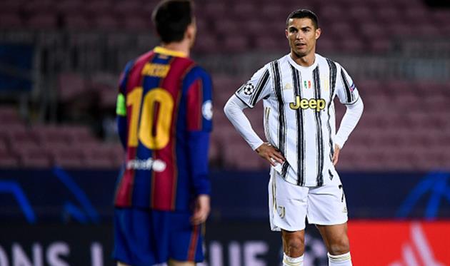 Лионель Месси и Криштиану Роналду, Getty Images