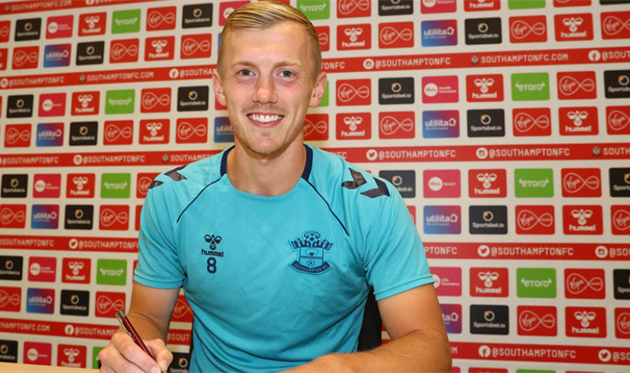 Джеймс Уорд-Проуз, фото Саутгемптон