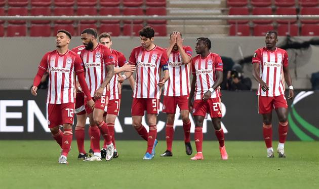 Игроки Олимпиакоса, фото getty images