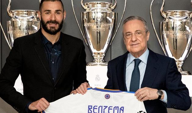 Карим Бензема и Флорентино Перес, Реал Мадрид