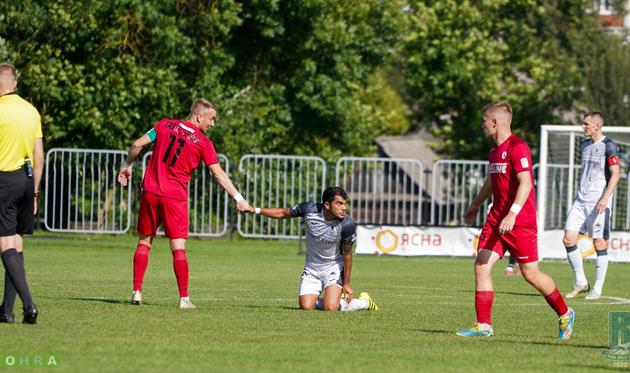 Александр Нойок (по центру), ФК Рух Брест