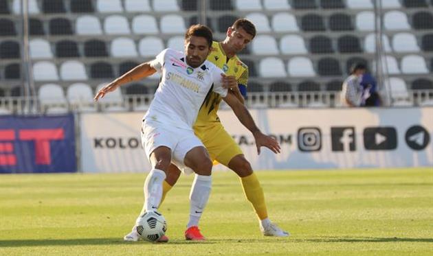 Ника Ситчинава в матче против Руха, фото ФК Колос Ковалевка