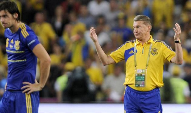 Артем Милевский и Олег Блохин